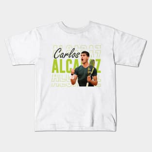 Carlos alcaraz Kids T-Shirt
